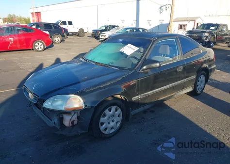 1998 Honda Civic Dx из США, поврежденный, VIN 1HGEJ6223WL045186